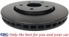 Przednie klocki Ultimax2 + tarcze hamulcowe 302mm EBC seria Premium Dodge Caravan -2012