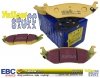 Tylne klocki YellowStuff + tarcze hamulcowe EBC PREMIUM Dodge RAM 1500 2003-