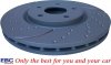 Przednia NAWIERCANA NACINANA tarcza hamulcowa 330mm EBC seria GD Chrysler Voyager Town Country 2012-