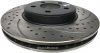 Nawiercana nacinana przednia tarcza hamulcowa 320mm Lancia Thema 2011-
