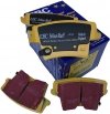 Tylne klocki YellowStuff + WIERCONE NACINANE tarcze hamulcowe EBC seria GD Dodge Magnum