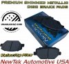 Klocki hamulcowe przednie do tarcz 321mm Chevrolet Camaro 2016-