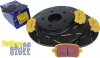 Tylne klocki YellowStuff + NACINANE tarcze hamulcowe 305mm EBC seria USR Lancia Voyager