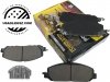 Przednie CERAMICZNE klocki hamulcowe do tarcz 363mm Ford Explorer 2020- CZERWONE ZACISKI