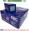 Przednie klocki GreenStuff + tarcze hamulcowe 302mm EBC seria Premium Fiat Freemont -2012