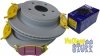 Tylne klocki YellowStuff + tarcze hamulcowe EBC PREMIUM Dodge RAM 1500 2003-