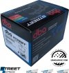 Tylne klocki + WENTYLOWANE tarcze hamulcowe 320mm DBA STREET SERIES T2 Lancia Thema