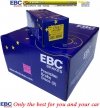 Przednie klocki YellowStuff + NACINANE tarcze hamulcowe 330mm EBC seria USR Chrysler Voyager Town Country 2012-