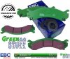 Przednie klocki GreenStuff + NAWIERCANE NACINANE tarcze hamulcowe EBC seria GD GMC Savana 2500 2003-2019