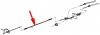 Linka hamulca postojowego przednia 481mm Dodge RAM 1500 2009-