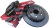 Klocki wentylowane tarcze hamulcowe tylne  BREMBO Dodge Durango 2011-