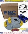 Przednie klocki YellowStuff + tarcze hamulcowe EBC seria PREMIUM Chrysler Aspen