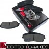 Przednie klocki + NACINANE tarcze hamulcowe 320mm BB-TECH Dodge Magnum