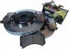 Przednie klocki Z26 + tarcze hamulcowe 390mm POWERSTOP Dodge Challenger SRT Hellcat Demon