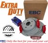 Tylne klocki EXTRA DUTY ED+ + nacinane tarcze hamulcowe EBC seria USR Dodge RAM 1500 2003-