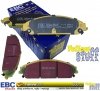 Klocki hamulcowe przednie EBC YELLOWSTUFF Dodge Caliber SRT 2,4 Turbo