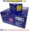 Przednie klocki YellowStuff + tarcze hamulcowe 302mm EBC seria Premium Fiat Freemont -2012