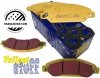 Przednie klocki YellowStuff + NACINANE tarcze hamulcowe 330mm EBC seria USR Chevrolet Avalanche 1500 2007-2008