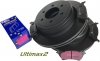 Tylne klocki Ultimax2 + tarcze hamulcowe 348mm 6 szpilek EBC seria PREMIUM Ford F-150 F150 2012-