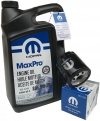 Olej MOPAR MaxPro 5W20 oraz filtr oleju silnika Chrysler Sebring 2007-