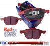 Przednie CERAMICZNE klocki RedStuff + tarcze hamulcowe 300mm EBC seria Premium Ford Escape FWD 2013-2019