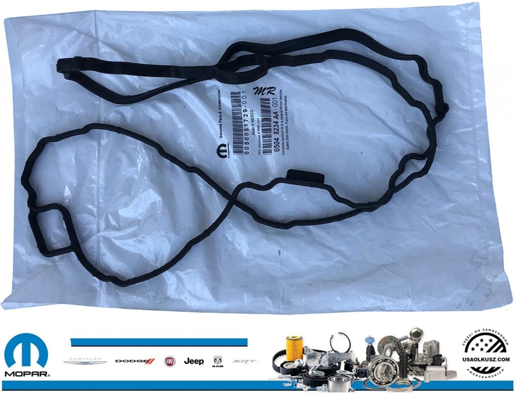 Uszczelka pokrywy rozrz du mopar jeep cherokee 2 0 turbo silnik 2 0
