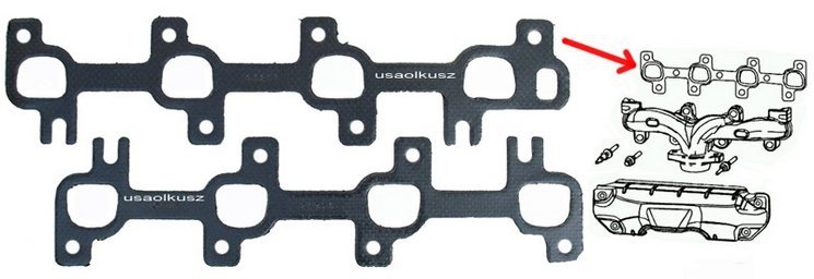 Uszczelki Kolektora Wudechowego Dodge Ram 1500 4 7 V8