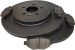 Tylne klocki +  tarcze hamulcowe 345mm Lincoln MKT 2013-