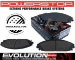 Klocki hamulcowe przednie POWERSTOP Z23 EVOLUTION SPORT Chrysler 300C zaciski 2 tłoki