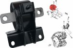 Poduszka skrzyni biegów lewa Dodge Grand Caravan 2008-2010 4880383AA