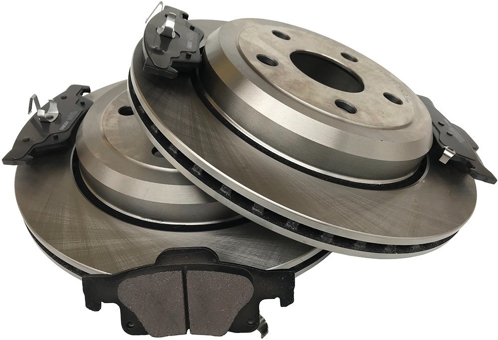 Klocki + wentylowane tarcze hamulcowe tylne Jeep Grand Cherokee 2011