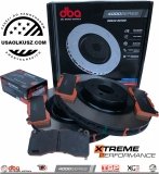Przednie klocki XTREME PERFORMANCE + tarcze hamulcowe DBA seria 4000 Ford Mustang 5,0 V8 2015-