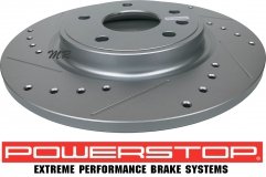 Tylna WIERCONA NACINANA tarcza hamulcowa POWERSTOP Chrysler Voyager 2020-