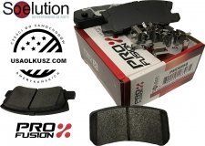 Tylne klocki hamulcowe z zestawem montażowym do tarcz 303mm Mitsubishi Lancer 2004-