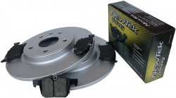 Tylne CERAMICZNE klocki + tarcze hamulcowe Chrysler Voyager 2020-