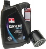 Filtr + olej SUPREME 10W30 Dodge Shadow