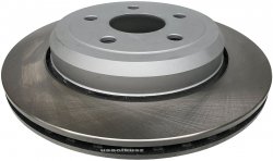Tylna wentylowana tarcza hamulcowa malowana SILVER Dodge Durango 2011-