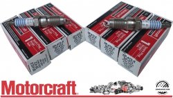 Świece zapłonowe MOTORCRAFT SP412 kpl Ford Explorer 4,0 V6 2005-