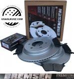 Tylne CERAMICZNE klocki + tarcze hamulcowe 336mm Lincoln Navigator 2022-2024