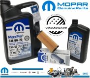 Filtr + olej 0W20 MOPAR Jeep Grand Cherokee 3,6 V6 2016-
