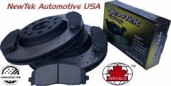 Przednie klocki + WIERCONE NACINANE  tarcze hamulcowe 330mm Jeep Gladiator JT