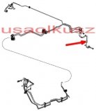 Tylny lewy elastyczny przewód hamulcowy Jeep Grand Cherokee 6,1 SRT-8