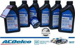 Filtr + olej ACDelco 5W30 Buick Envision 2,0 Turbo