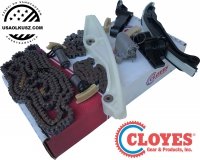 Zestaw rozrządu silnika prowadnice napinacze łańcuchy Lincoln MKS 3,7 V6 2013-2016