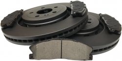 Klocki + tarcze hamulcowe przednie  352mm Ford Taurus 2013-2019
