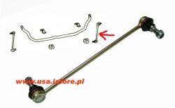 Łącznik stabilizatora przedniego Dodge Caravan 1996-