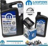 Filtr+ olej 0W20 MOPAR  Jeep Cherokee KL 2,4 MultiAir