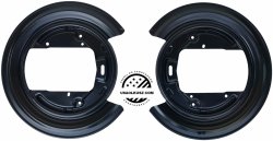 Tarcze kotwiczne osłony tylnych tarcz hamulcowych Jeep Wrangler JK 2014-2018