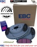 Przednie klocki Ultimax2 + tarcze hamulcowe 345mm EBC seria GD Chrysler 300C