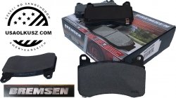 Przednie klocki hamulcowe Tesla 3 2018-2024 - zaciski brembo